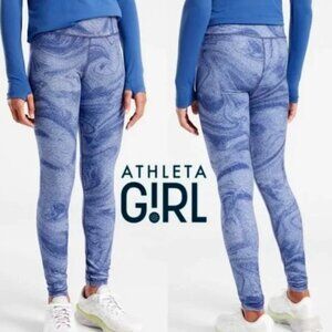 Athleta Girl High Rise Milky Way Chit Chat Leggings Sz XL
